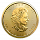 Канадский кленовый лист 1/2 унции (Gold Maple Leaf)
