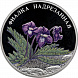 Фиалка надрезанная 2 рубля 2022, СПМД 1/2 oz