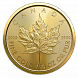 Канадский кленовый лист 1/2 унции (Gold Maple Leaf)