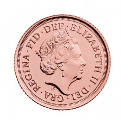 Соверен Елизаветы II 1/2 (Sovereign Elizabeth II)