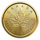 Канадский кленовый лист 1/20 унции (Gold Maple Leaf)